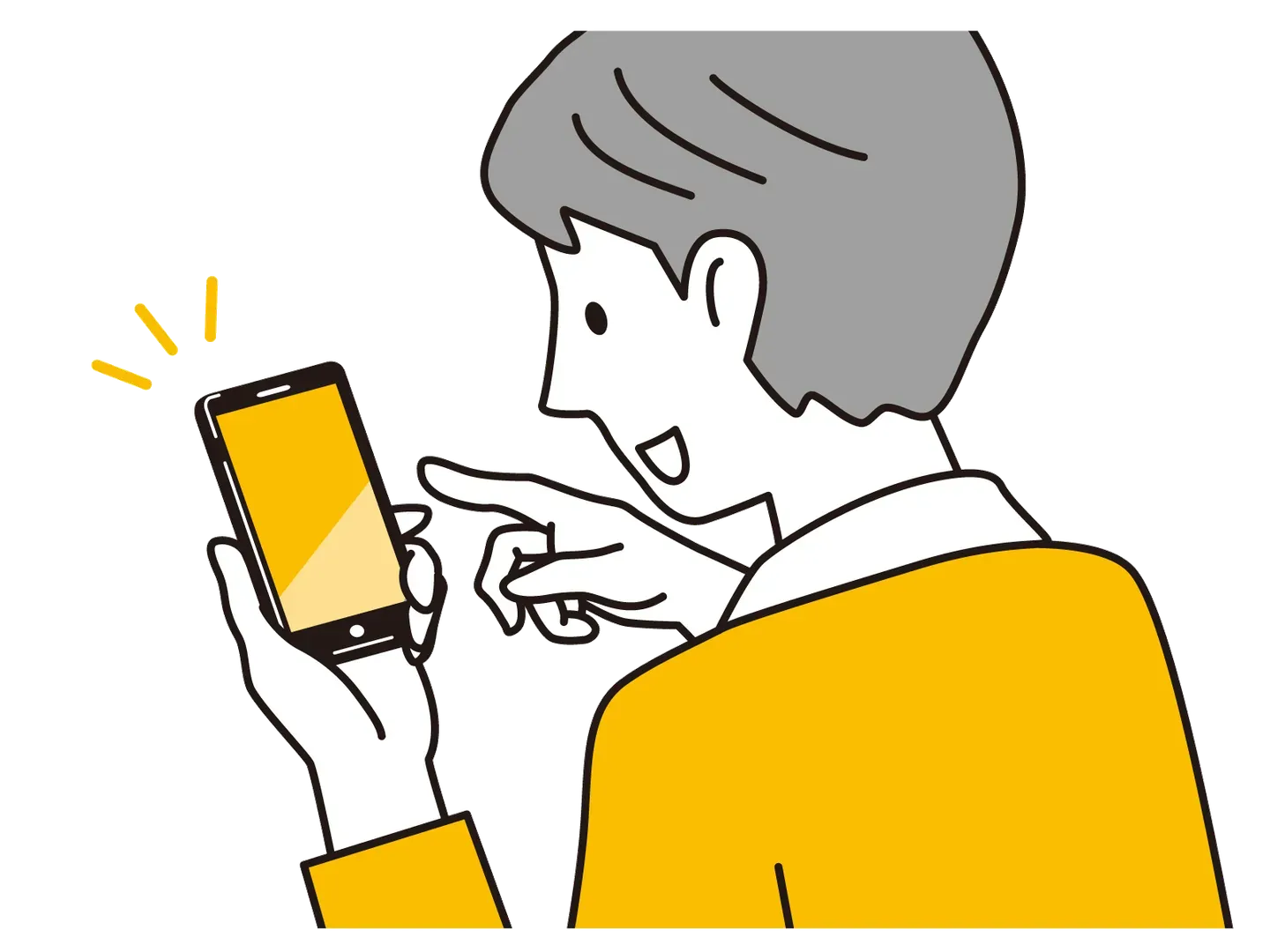 大手と個人経営の結婚相談所の違いをイメージしたイラスト