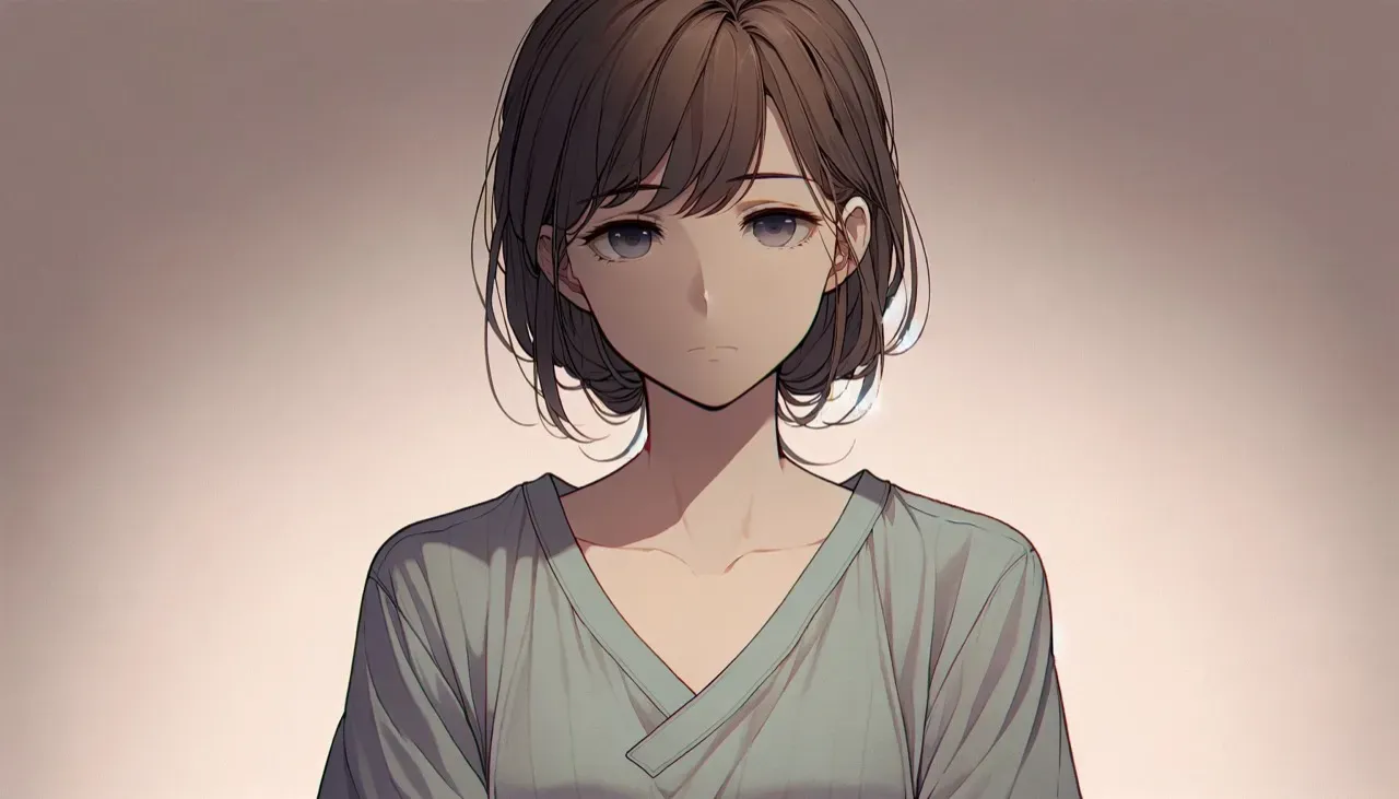 体調が悪そうな女性のイメージ画像
